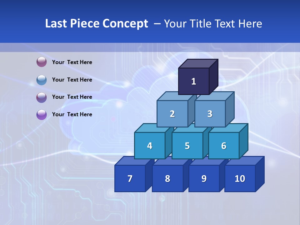 Sunset Senior Caucasian PowerPoint Template