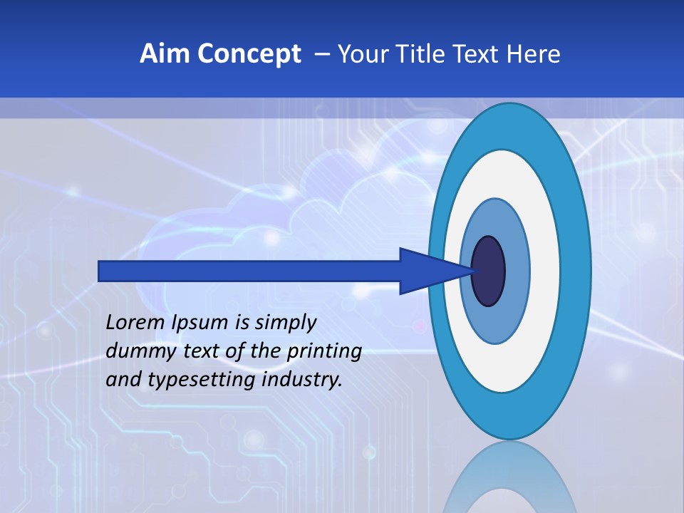 Sunset Senior Caucasian PowerPoint Template