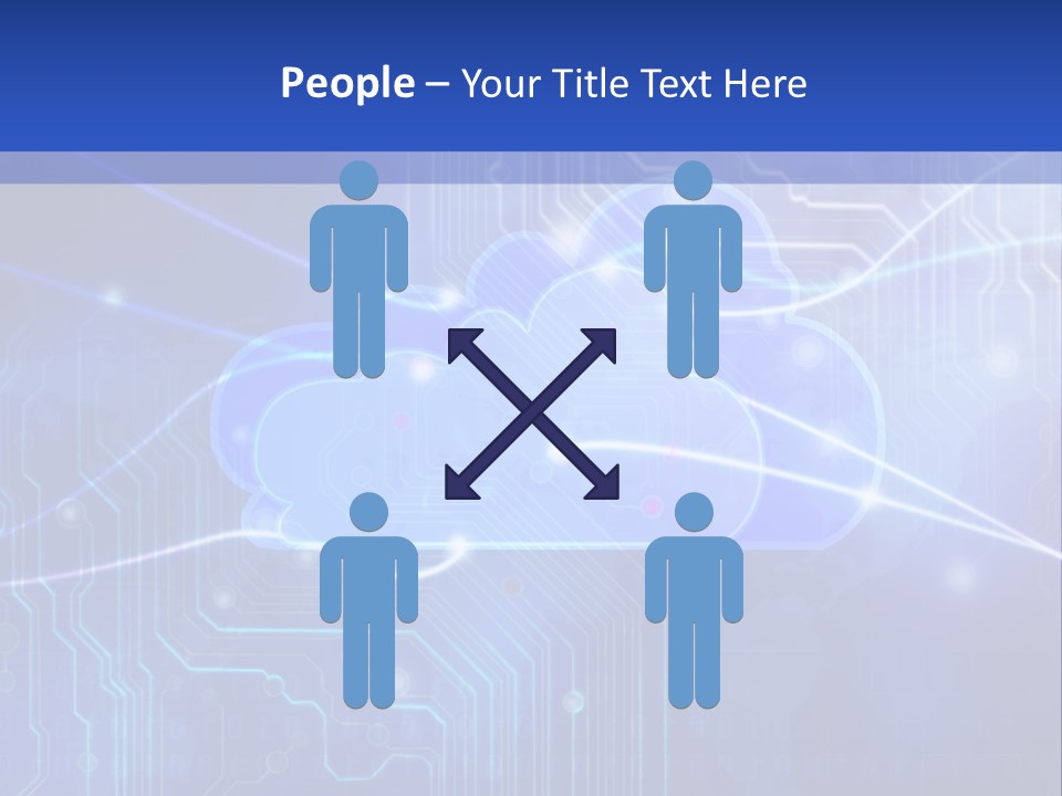 Sunset Senior Caucasian PowerPoint Template