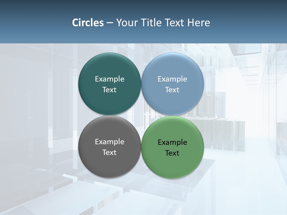 Calm Lifestyle Water PowerPoint Template