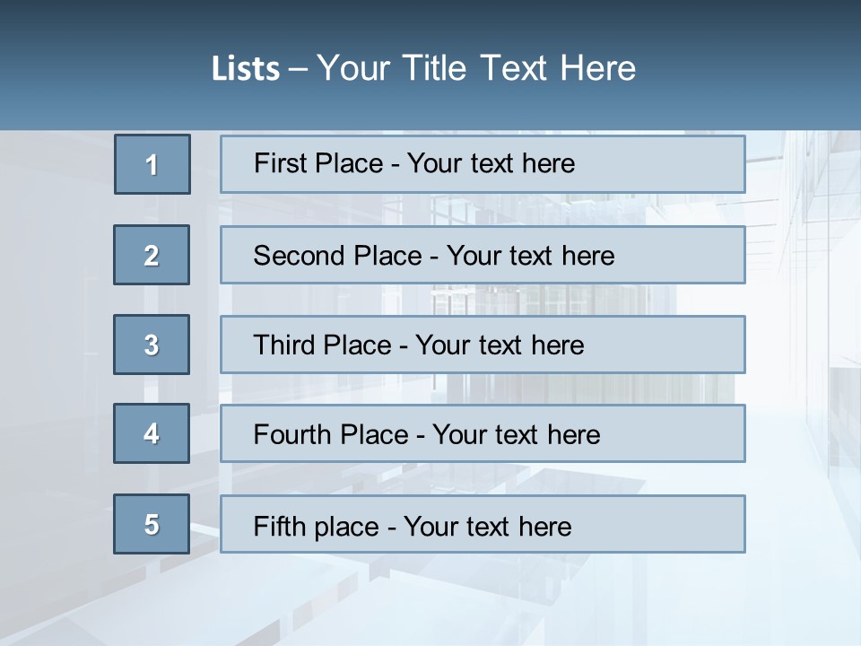 Calm Lifestyle Water PowerPoint Template