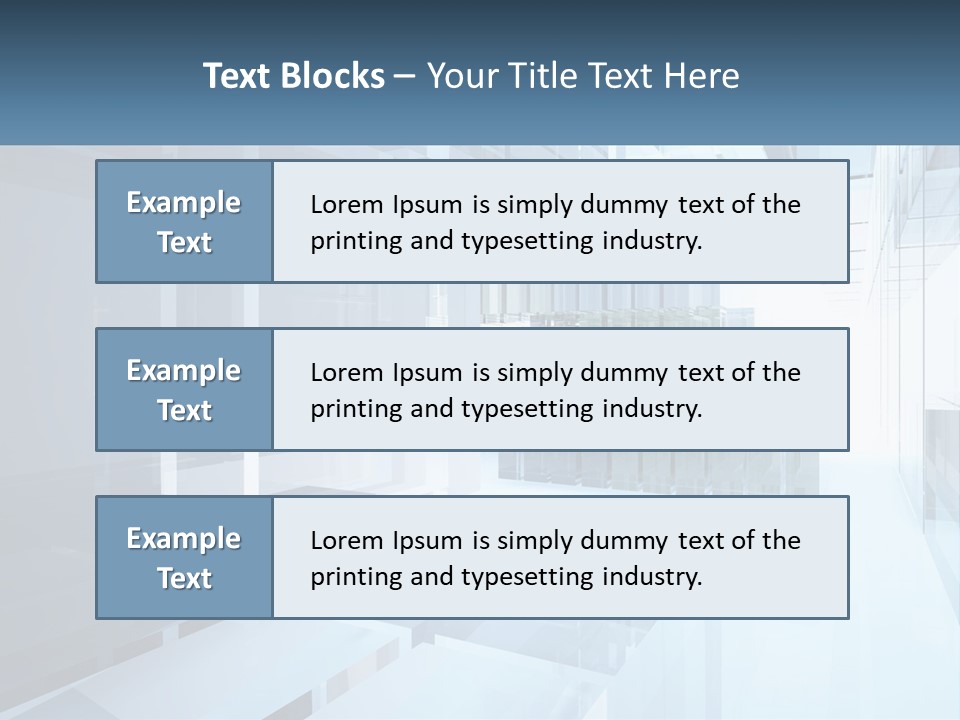 Calm Lifestyle Water PowerPoint Template
