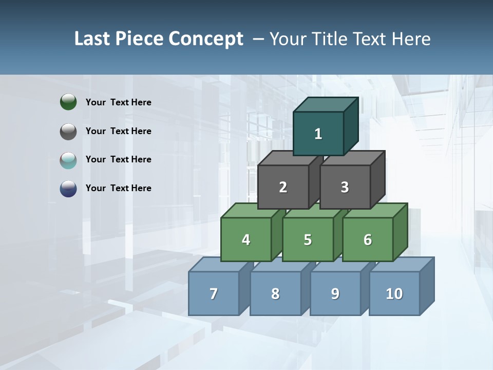 Calm Lifestyle Water PowerPoint Template