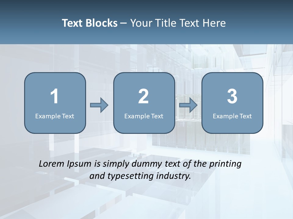 Calm Lifestyle Water PowerPoint Template