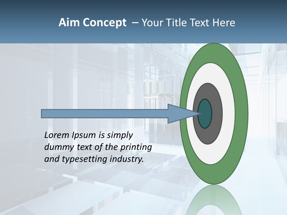 Calm Lifestyle Water PowerPoint Template