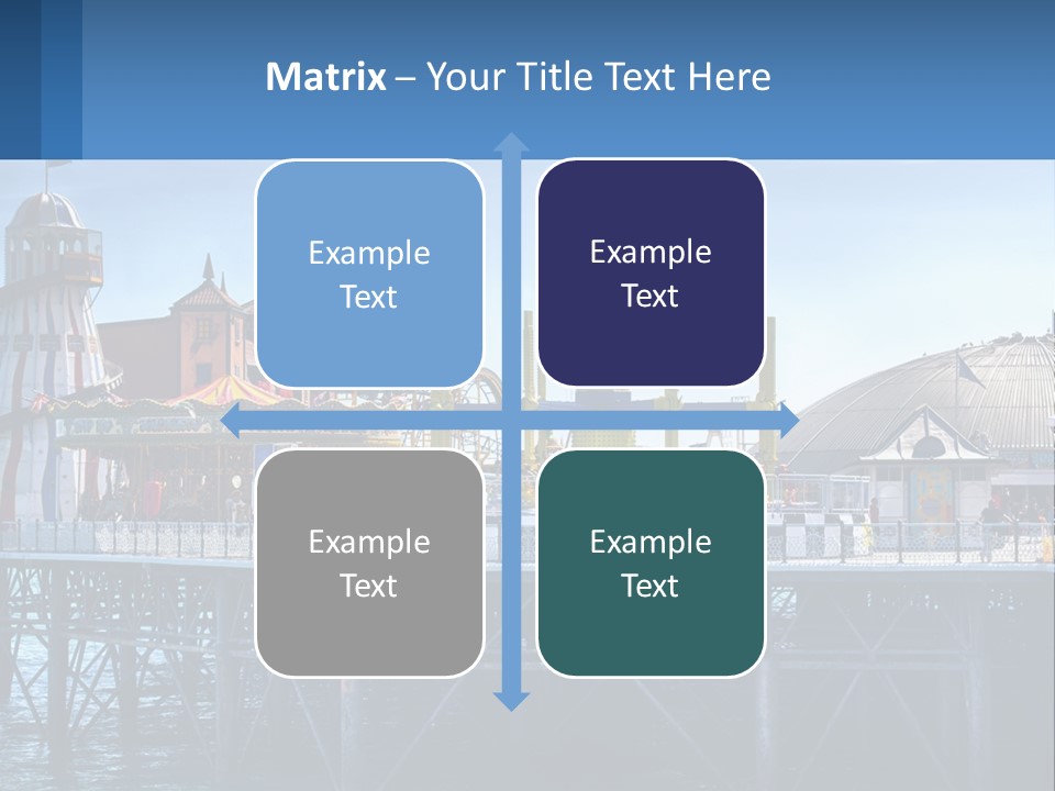 Single Sad Sea PowerPoint Template