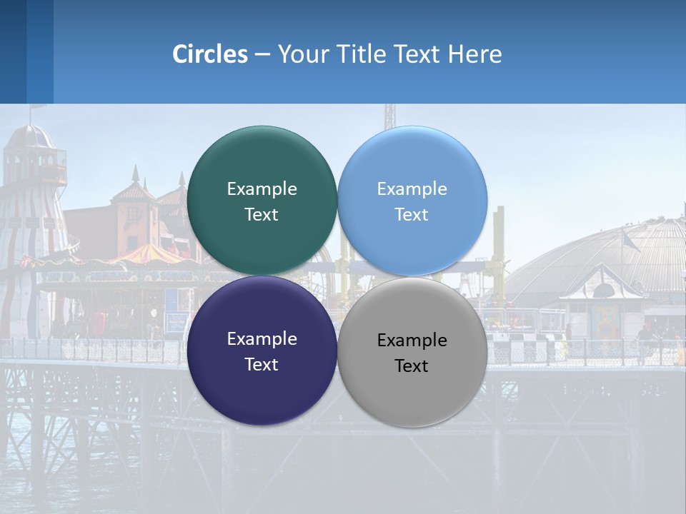 Single Sad Sea PowerPoint Template