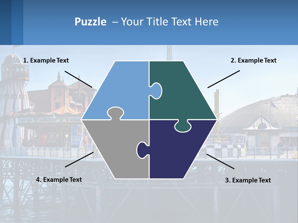 Single Sad Sea PowerPoint Template