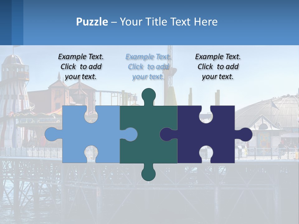 Single Sad Sea PowerPoint Template