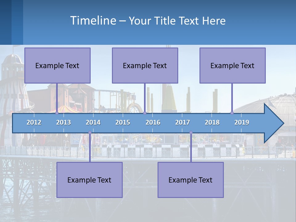 Single Sad Sea PowerPoint Template