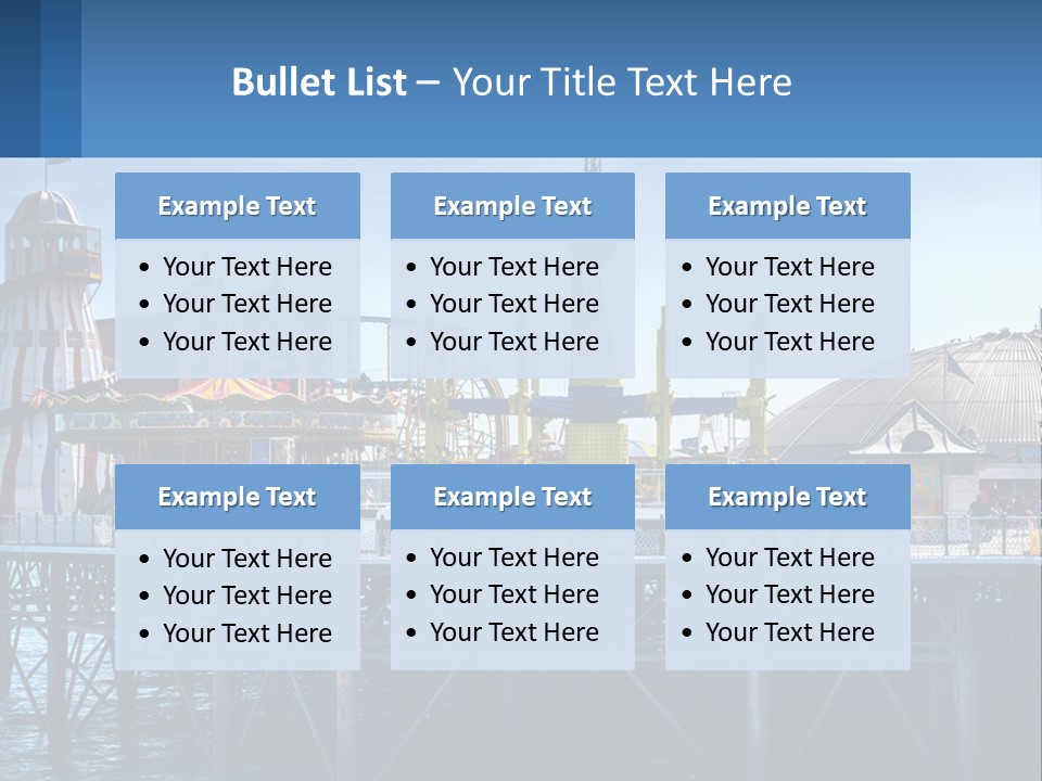 Single Sad Sea PowerPoint Template