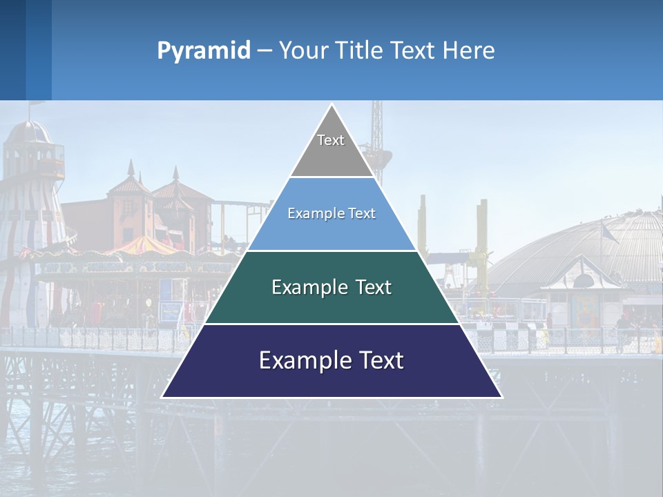 Single Sad Sea PowerPoint Template