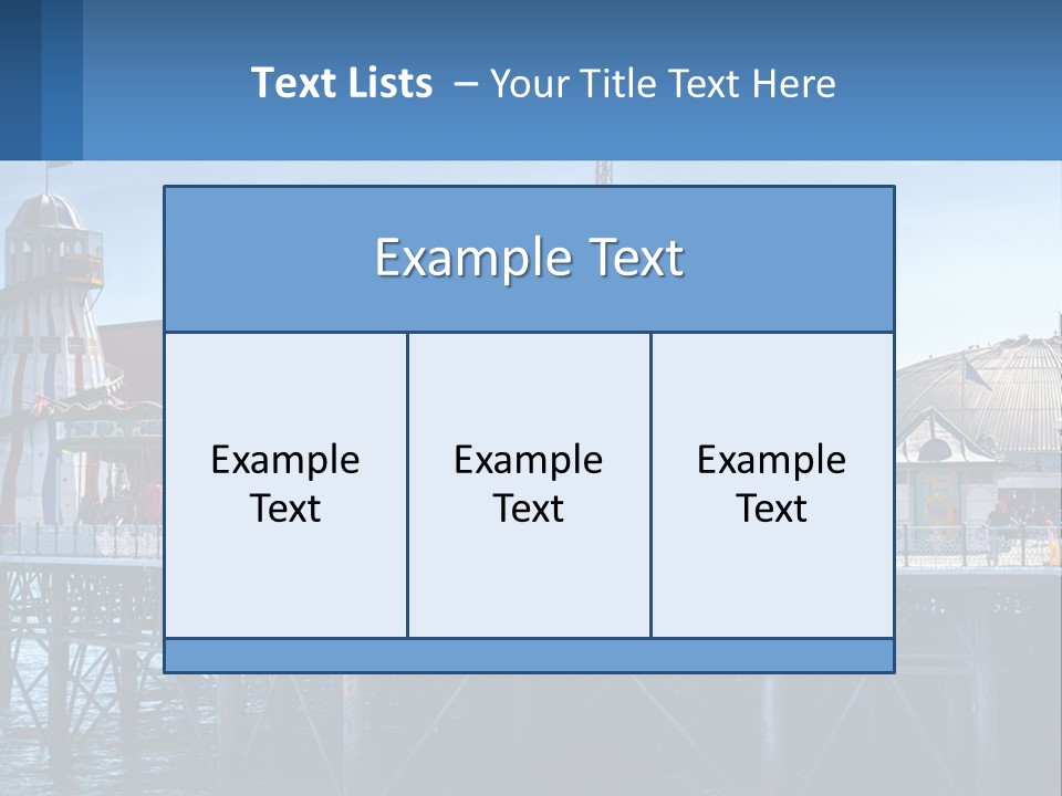 Single Sad Sea PowerPoint Template
