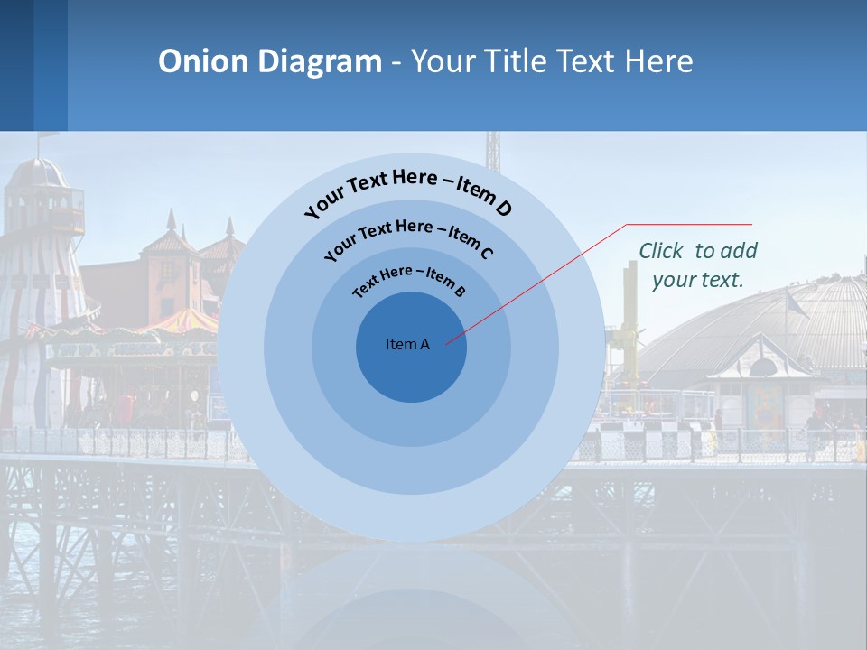 Single Sad Sea PowerPoint Template