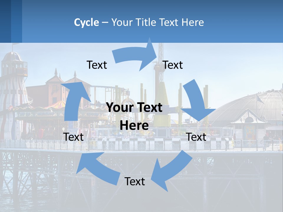 Single Sad Sea PowerPoint Template