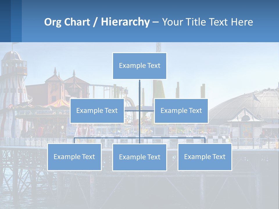 Single Sad Sea PowerPoint Template