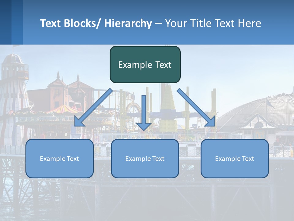 Single Sad Sea PowerPoint Template