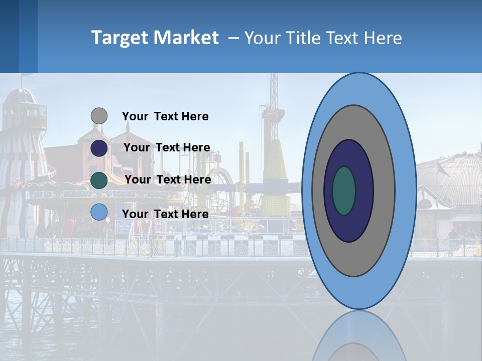 Single Sad Sea PowerPoint Template