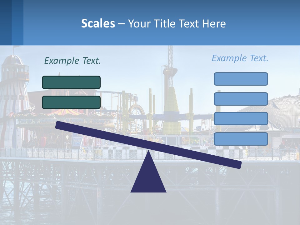Single Sad Sea PowerPoint Template