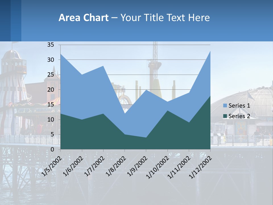Single Sad Sea PowerPoint Template