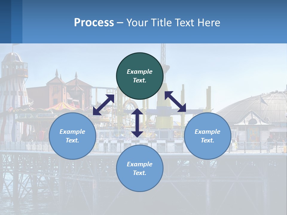 Single Sad Sea PowerPoint Template