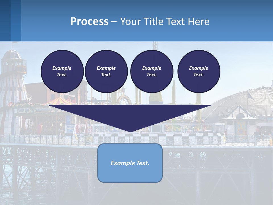 Single Sad Sea PowerPoint Template