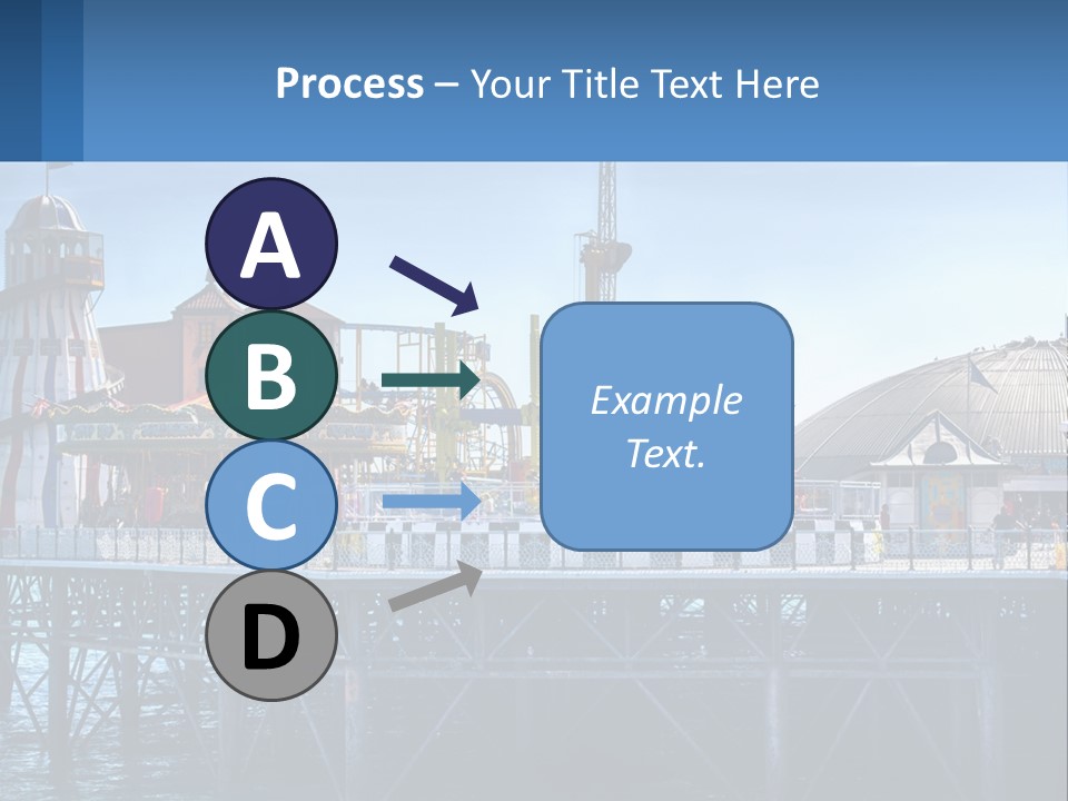 Single Sad Sea PowerPoint Template