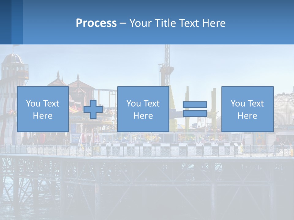 Single Sad Sea PowerPoint Template