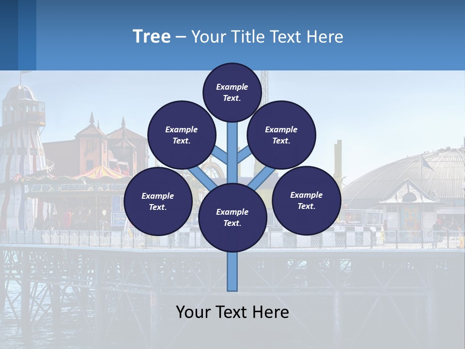 Single Sad Sea PowerPoint Template