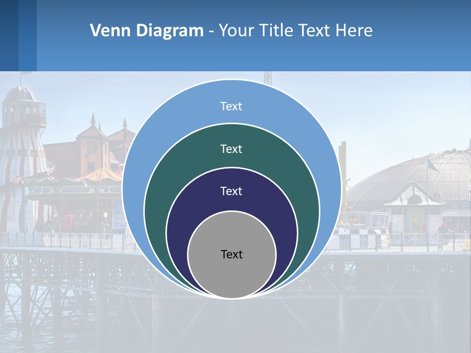 Single Sad Sea PowerPoint Template