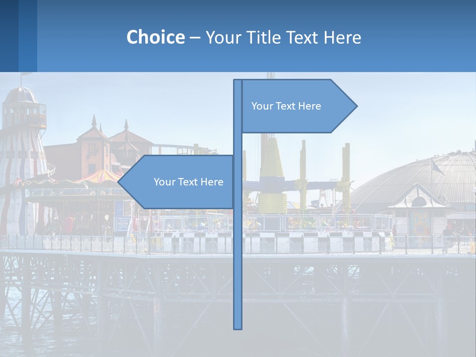 Single Sad Sea PowerPoint Template