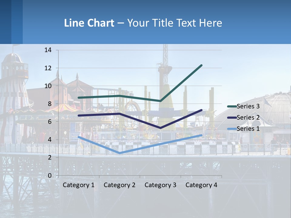 Single Sad Sea PowerPoint Template
