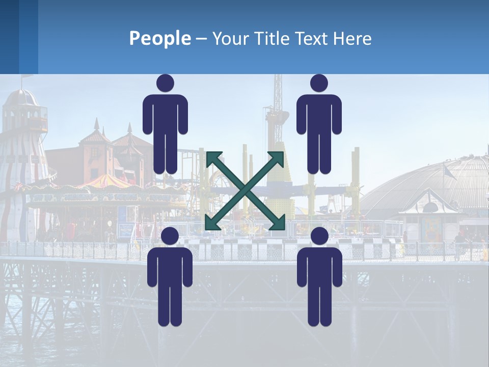 Single Sad Sea PowerPoint Template