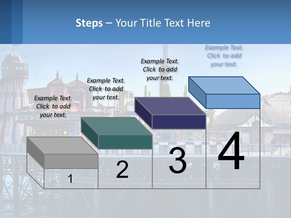Single Sad Sea PowerPoint Template