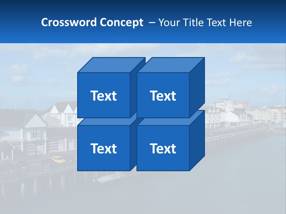 Coastal Sand Old PowerPoint Template