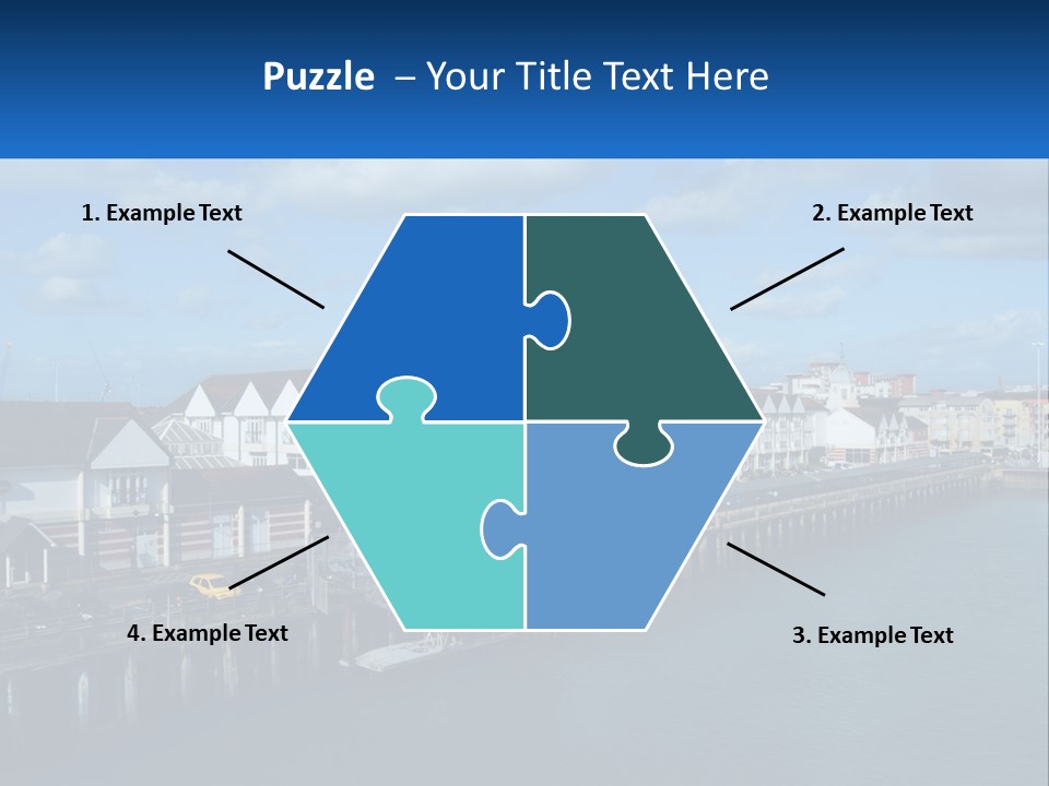 Coastal Sand Old PowerPoint Template