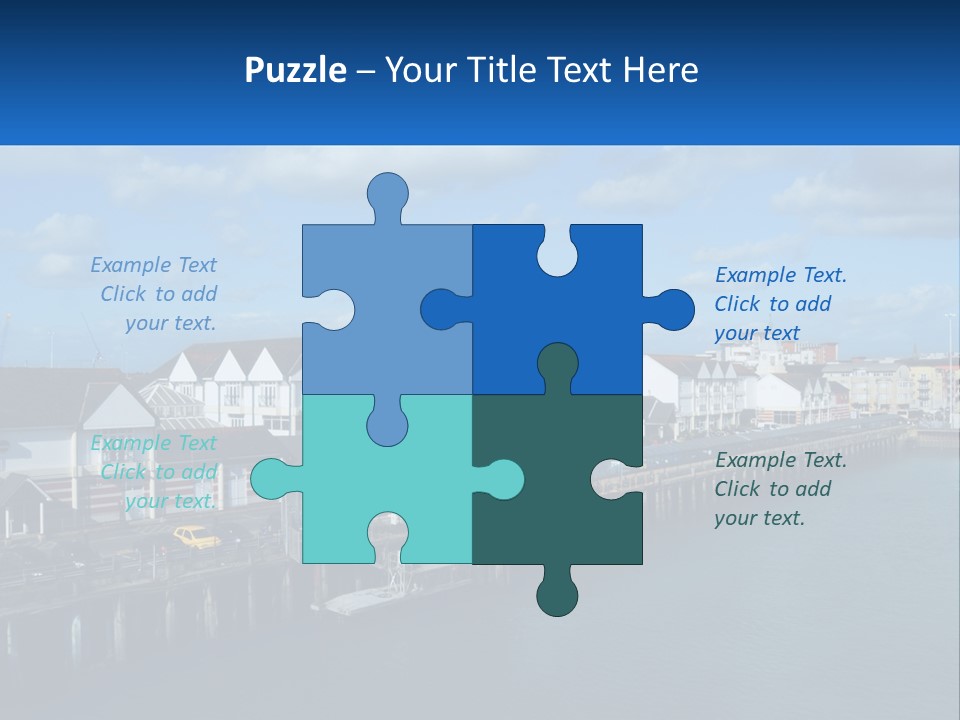 Coastal Sand Old PowerPoint Template