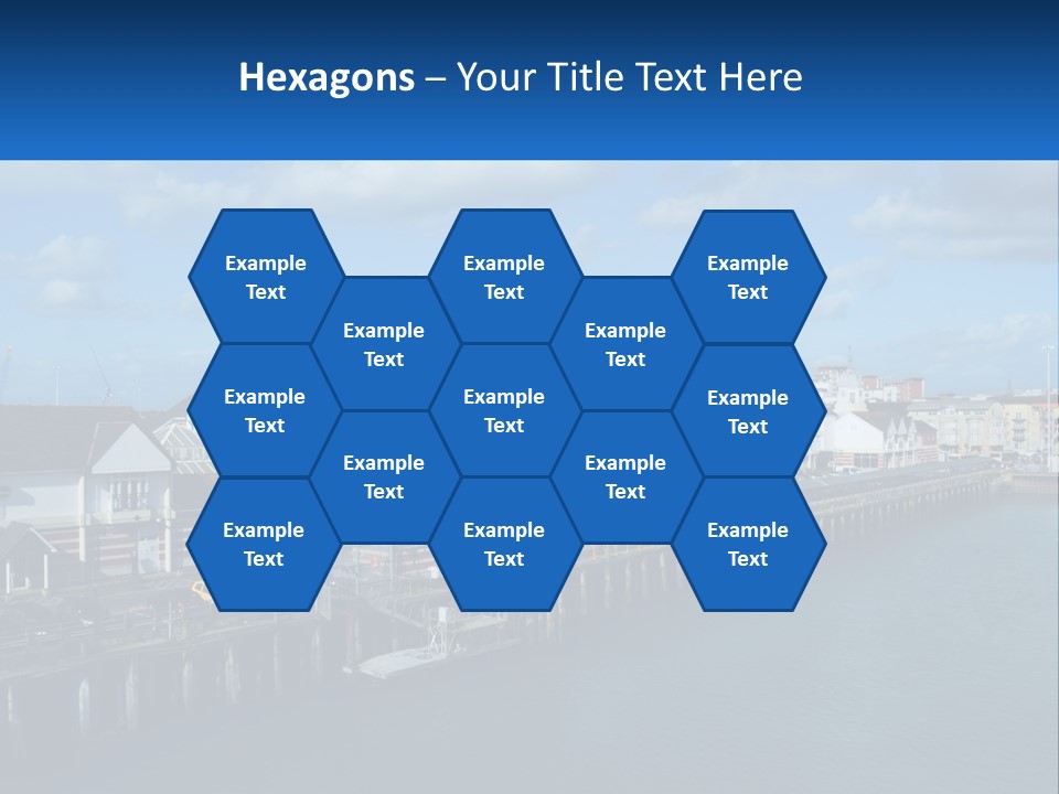 Coastal Sand Old PowerPoint Template