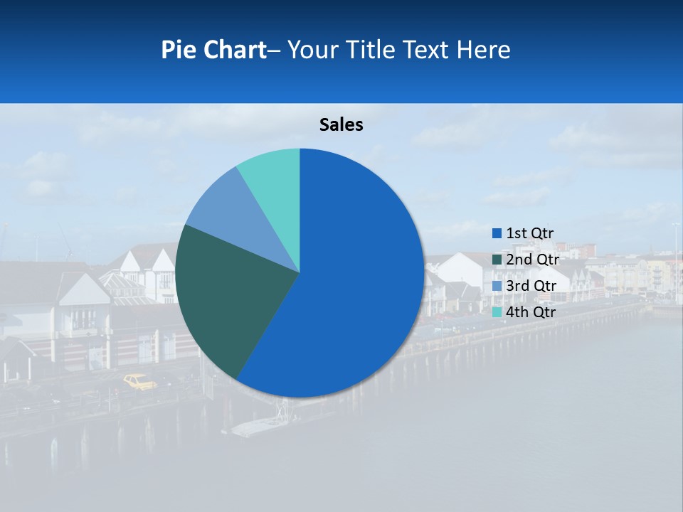 Coastal Sand Old PowerPoint Template