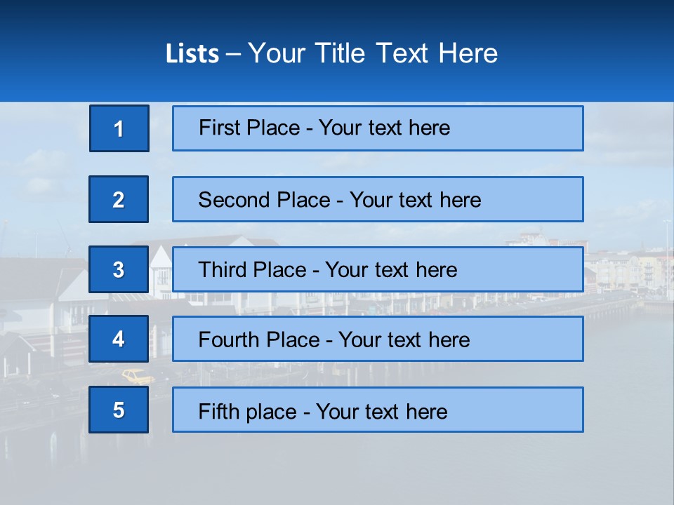 Coastal Sand Old PowerPoint Template