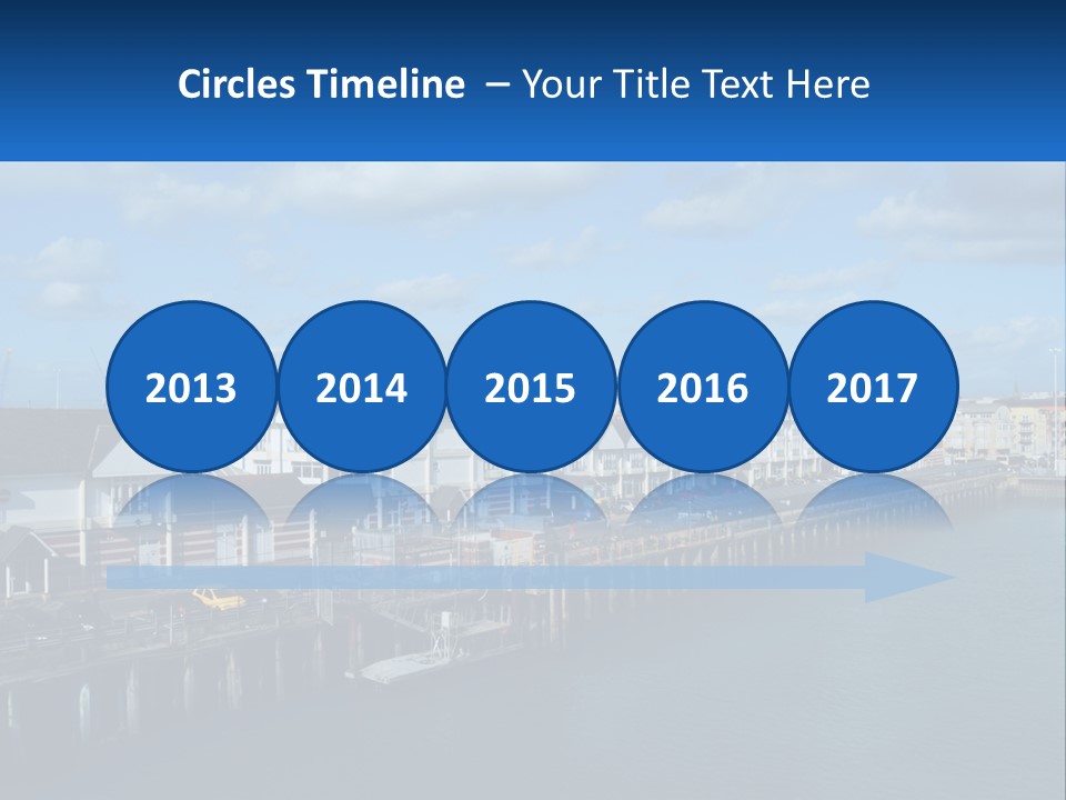 Coastal Sand Old PowerPoint Template