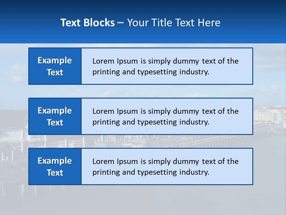 Coastal Sand Old PowerPoint Template