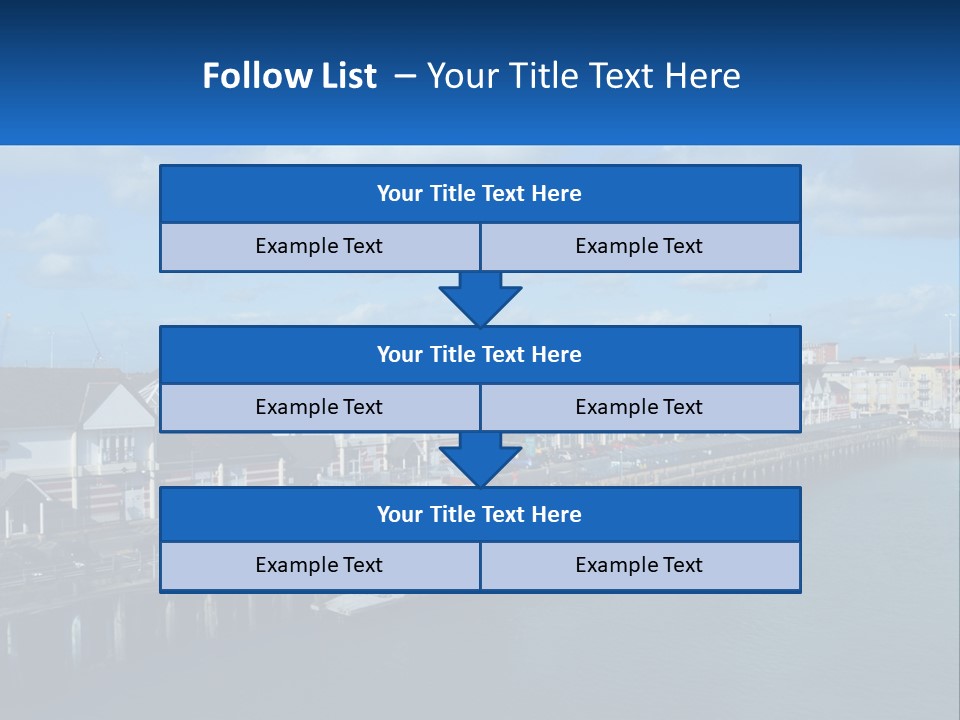 Coastal Sand Old PowerPoint Template