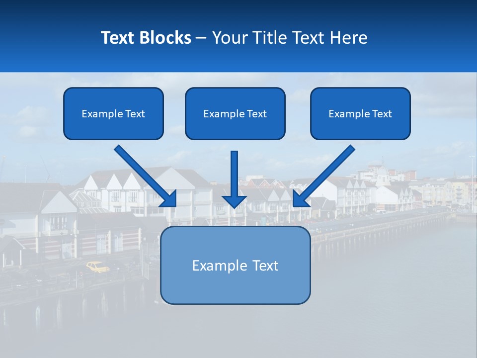 Coastal Sand Old PowerPoint Template