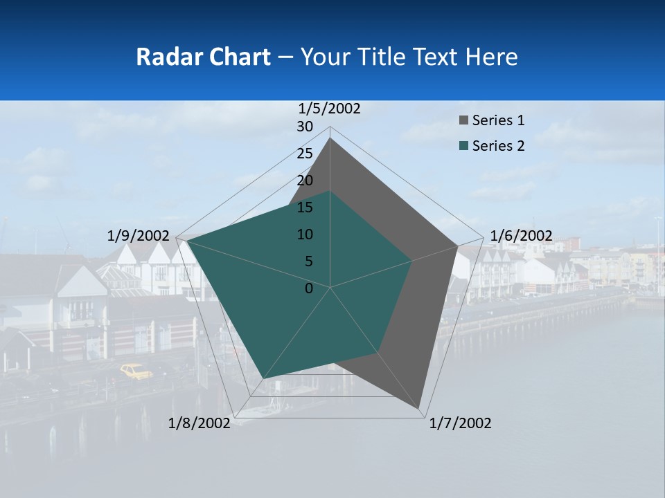 Coastal Sand Old PowerPoint Template