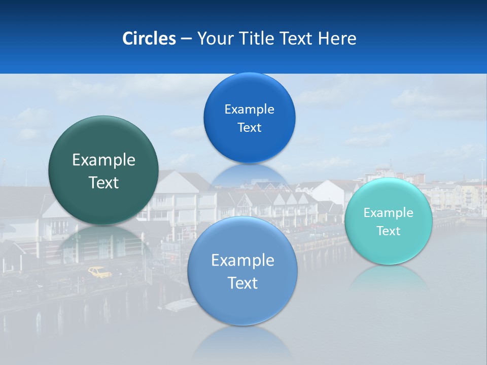 Coastal Sand Old PowerPoint Template