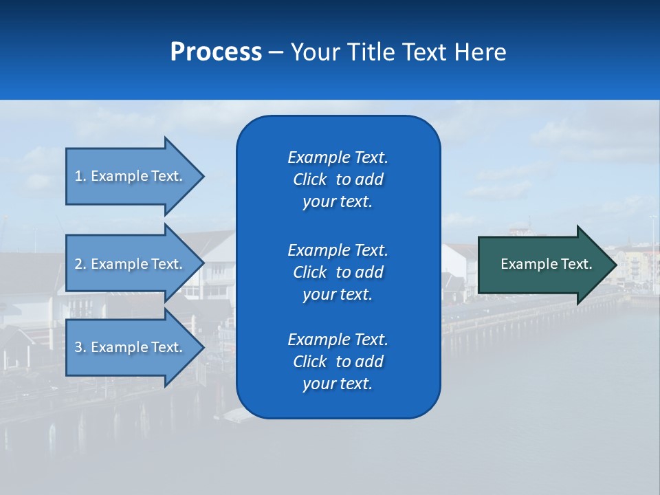 Coastal Sand Old PowerPoint Template