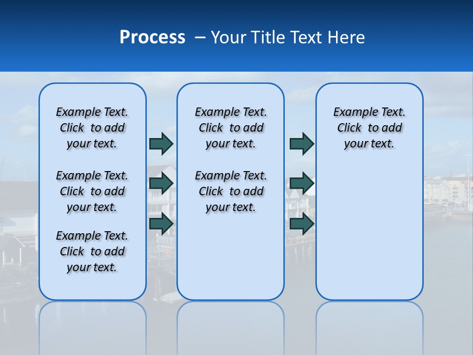 Coastal Sand Old PowerPoint Template