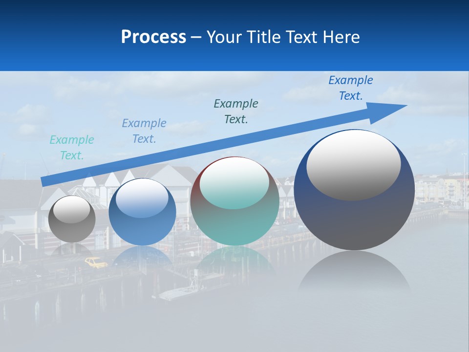 Coastal Sand Old PowerPoint Template