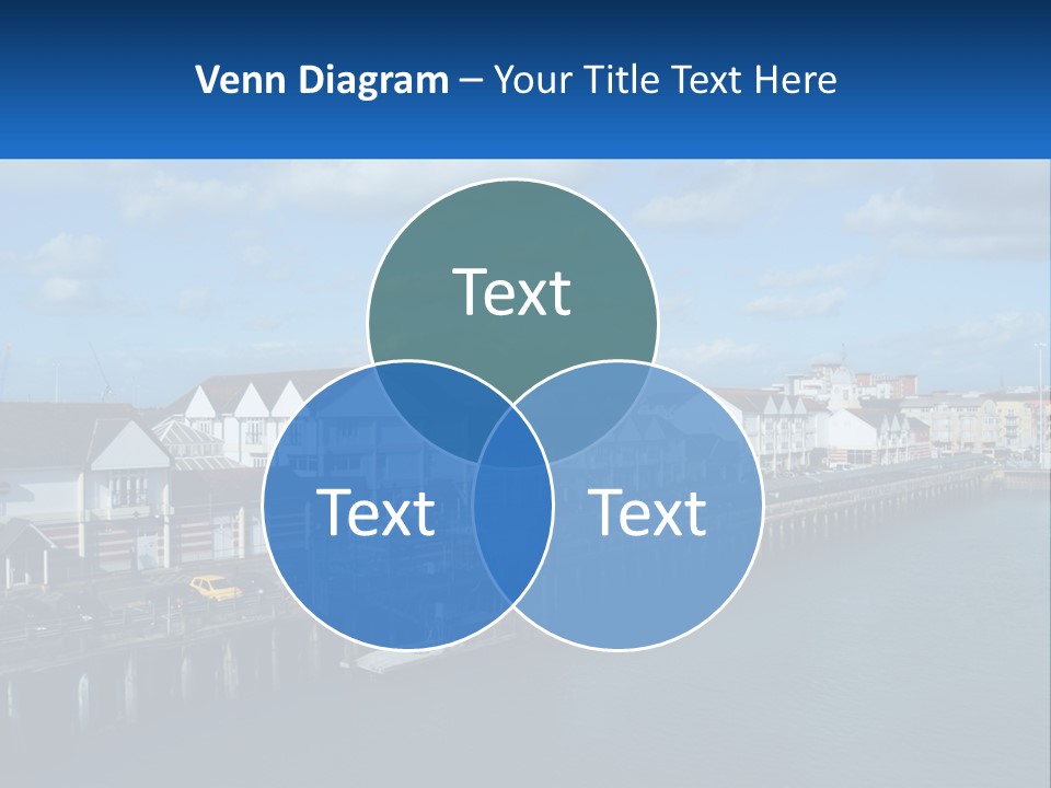 Coastal Sand Old PowerPoint Template